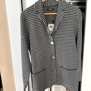 CHAPS Houndstooth blazer NWT